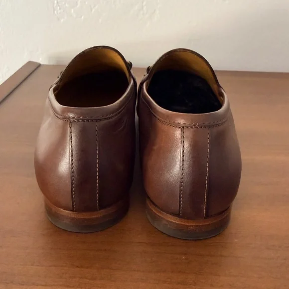 Women's Gucci Jordaan loaferS, Size 37, Brown - Picture 3 of 7
